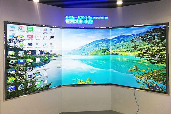 什么是弧形拼接屏，弧形拼接屏安裝需要注意什么