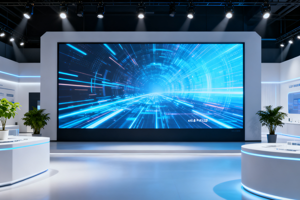 展廳LED雙面屏怎么設(shè)計？