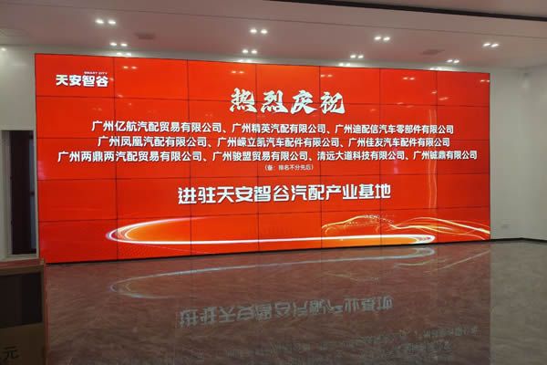 清遠(yuǎn)市某科技園 - 高清液晶顯示屏